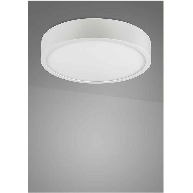 

Plafón techo LED blanco redondo Saona - 4 tamaños 12 cm 3000K - 0 - Mantra