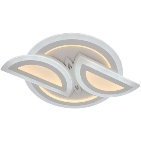 Plafon 144w 3000k, 4000k, 6500k Blanco Alhena 5x68x48 cm 19440 Lm Regulable, Memoria y C Remoto marca FABRILAMP