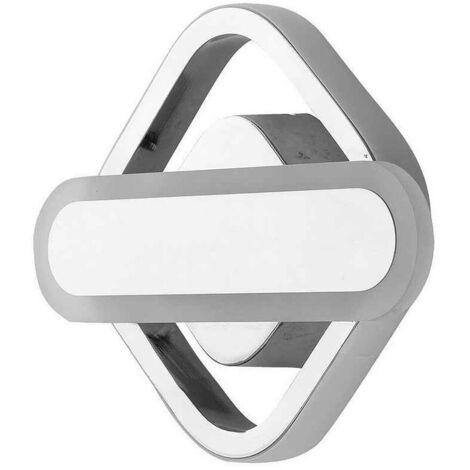Plafon 28w 3000-4000-6000k Elma Cromo 5x21x16,5 Cm 2660 Lm con memoria De Color De Luz