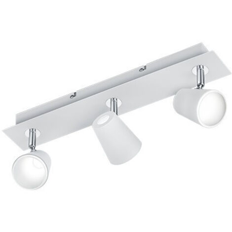 Plafón 3 Focos Led Orientables Narcos Blanco Trio Lighting