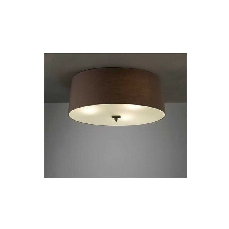 

Plafon 3 Luces SERIE LUA gris ceniza de para dormitorio - Mantra