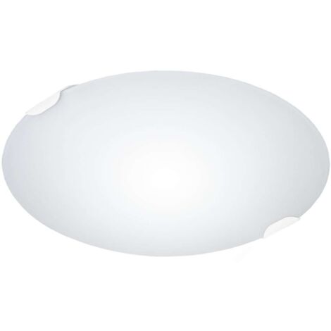 Plafon 3 Luces Modelo Hellín acabado blanco 10 cm(alto) 40 cm(ancho) 40 cm (fondo)