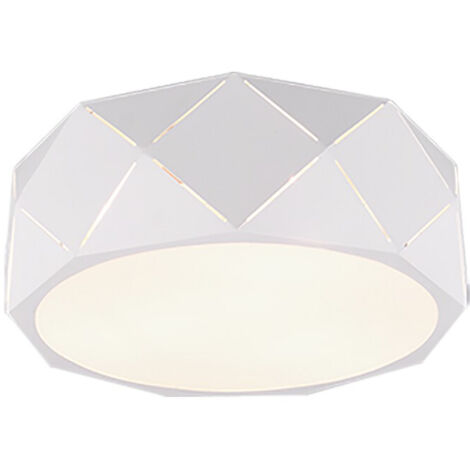 Plafón 3xE27 Zandor Blanco Ø40 cm Trio Lighting