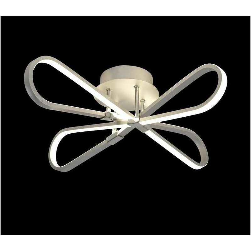 

Plafon 40W SERIE BUCLE ACABADO Silver-Chrome