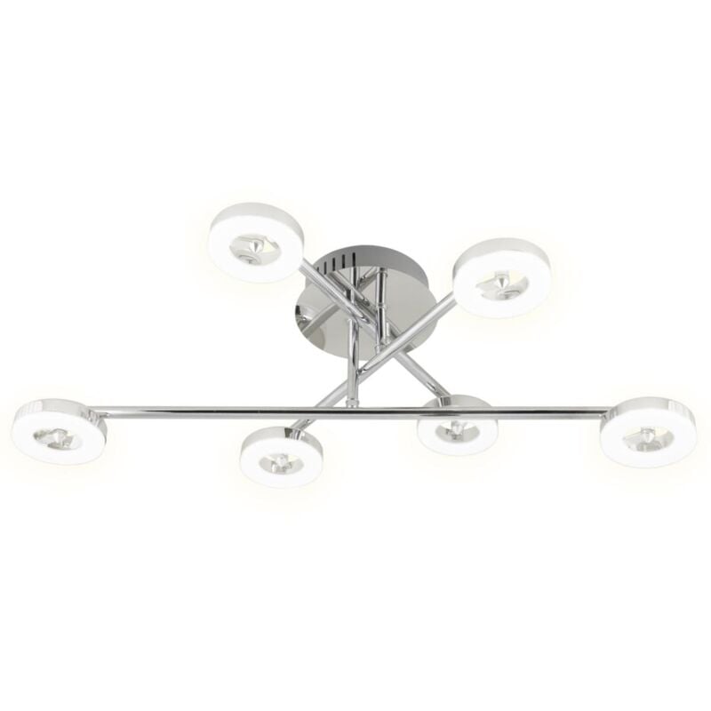 

Lámpara de 6 luces modelo Cedro acabado cromado 19 cm(alto)67 cm(ancho)43 cm(largo)