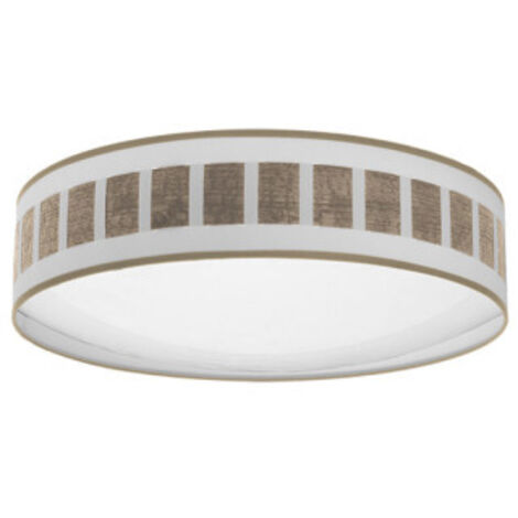 Plafon 72w ivanna blanco-madera clara 5616lm 3000k,4000k,6500k 14x50x50 cm