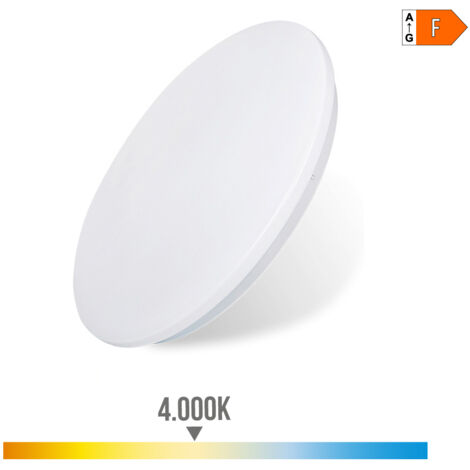 PLAFON/APLIQUE LED DE SUPERFICIE 24W 4000K Ø38x6,6cm EDM