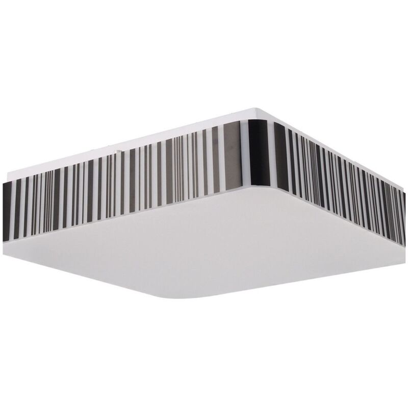 

Plafón Barcode 65,5 Cm Ancho: 65,5 Cm X Largo: 65,5 Cm X Alto: 15,5 Cm
