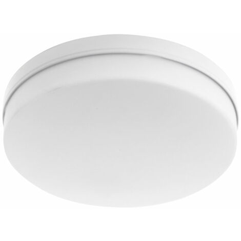 Plafón BERILO 1x18W LED 1620lm 3000K Al.3,5xD.15cm Blanco