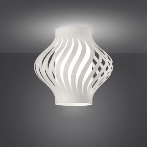 Plafón blanco Cm. 40x39h