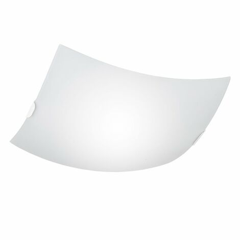 Plafon blanco cuadrado de 3 luces modelo NOMAD de ALEMAR