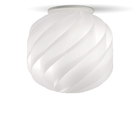 Plafón blanco moderno Cm. 40x39h