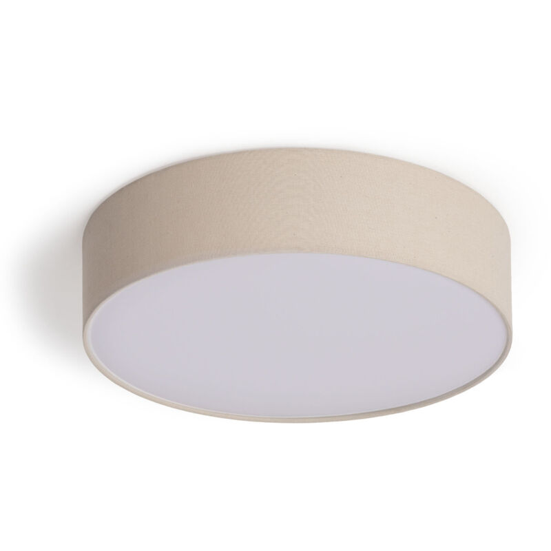 Plafón Circular Tela Ø500 mm Ranje Beige