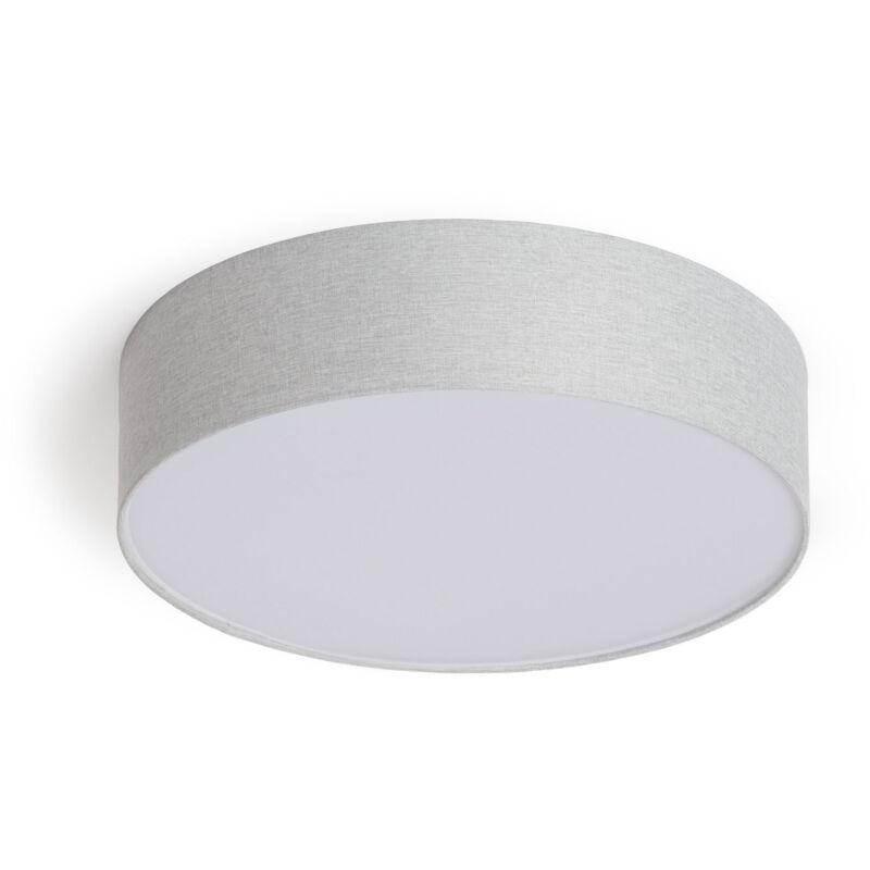 Plafón Circular Tela Ø500 mm Ranje Gris