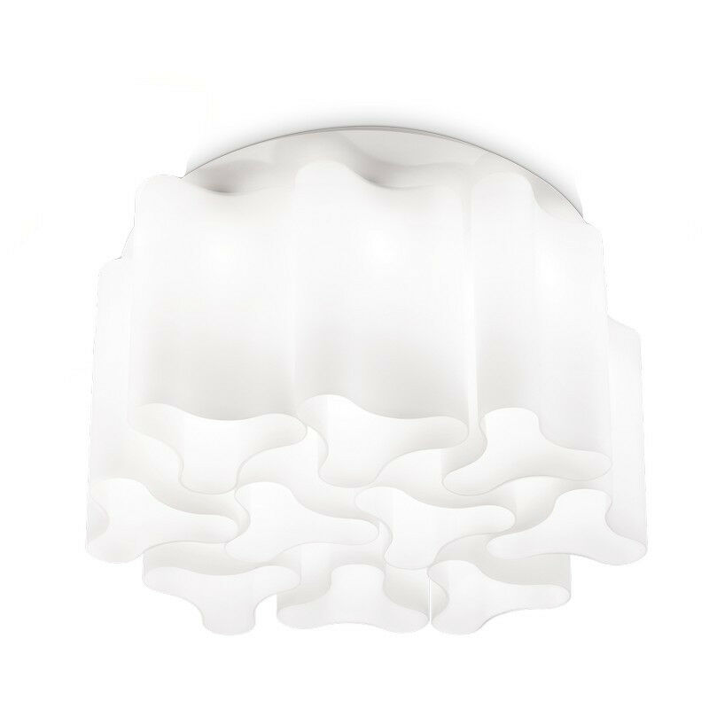

Ideal Lux Compo - 10 Plafón de techo mediano claro blanco, E27