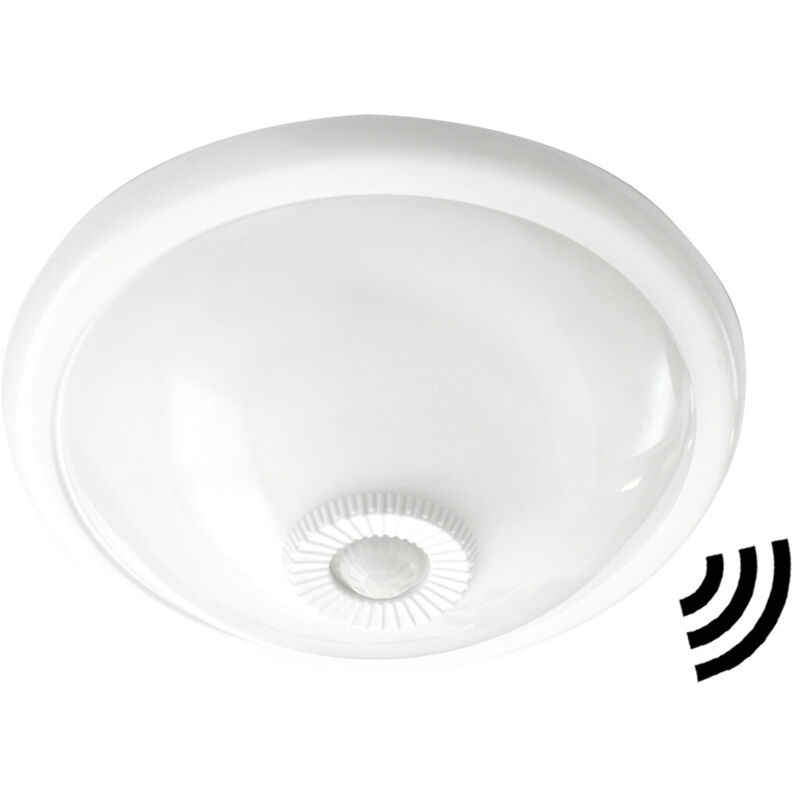 

Plafón con sensor infrarrojos 2xE27 ( 60.242/IR) - Electro Dh