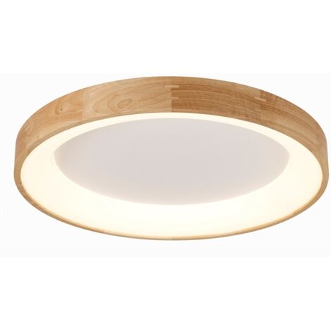 PLAFON DE LED MADERA 60W 3000K