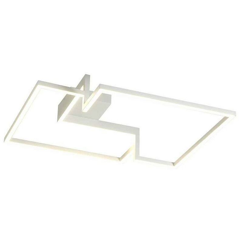 

Plafon de lineas rectas con led integrado dimable modelo BOUTIQUE blanco Mantra