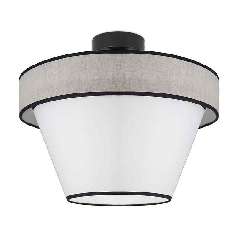 

Plafon de techo con pantalla bicolor modelo FILIPPA de 1 luz - AJP
