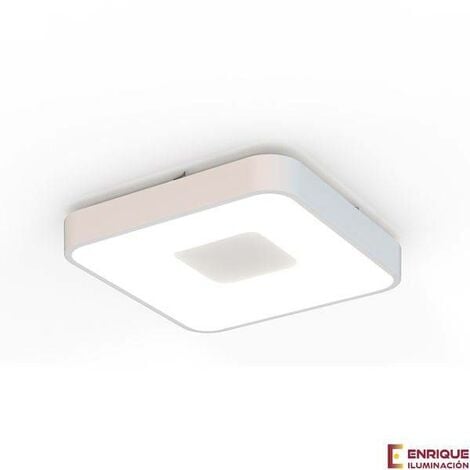 Plafón de techo cuadrado Coin LED 56/80/100W dimmable  Blanco  56W