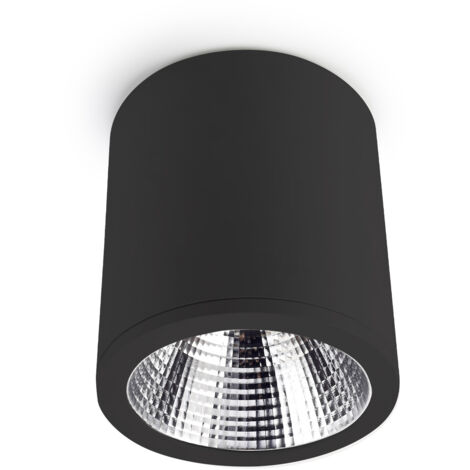 Plafon de Techo Exit 25.9W Blanco Neutro 4000K CRI 80 Negro IP23 2284Lm