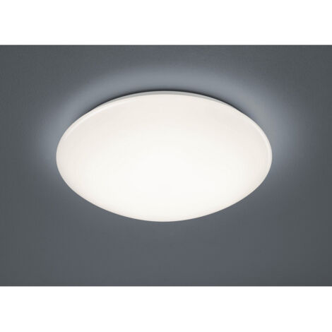 Plafón de techo IP44 Regulable Putz Led Blanco Ø37 cm Trio Lighting