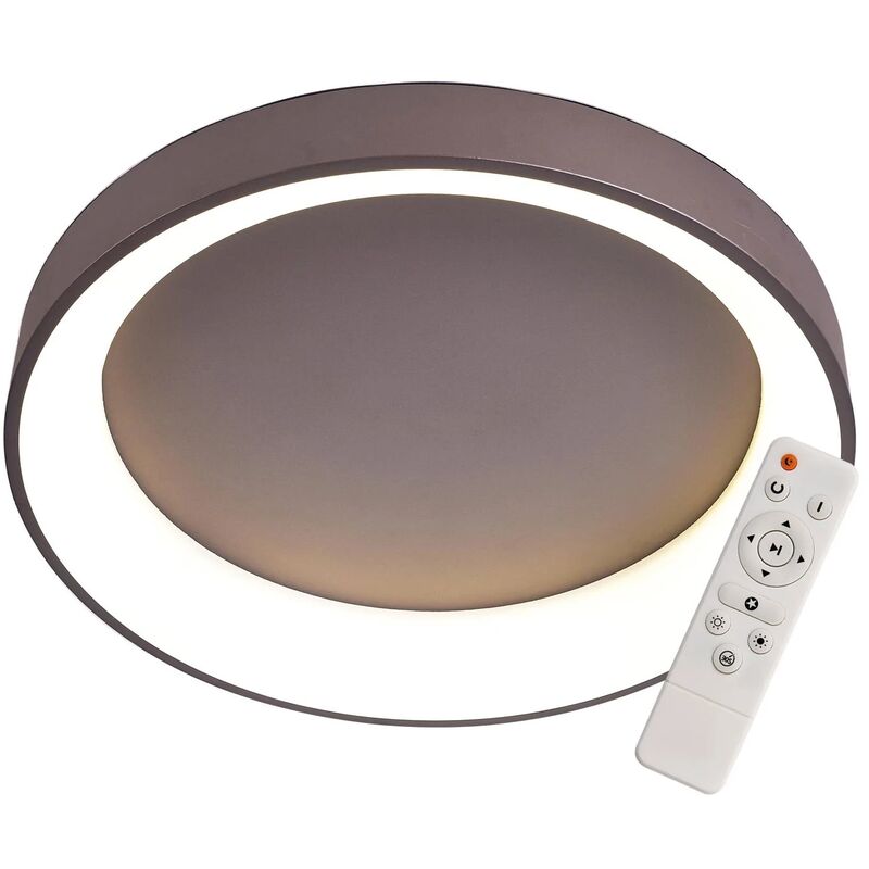 

Lúzete - Plafón De Techo Led Feliciano 64W Regulable Café