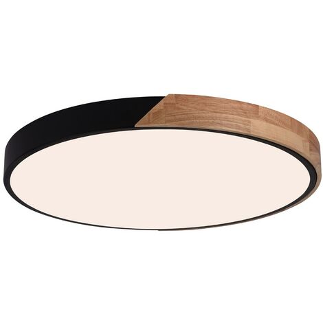 Plafón de techo LED Mol CCT Smart Negro (70W)