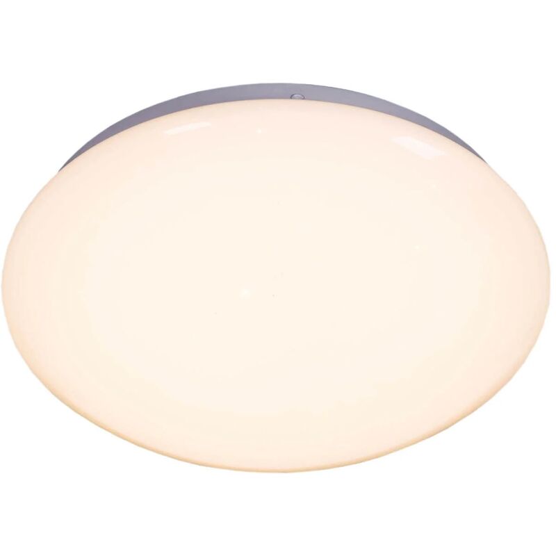 

Lúzete - Plafón De Techo Málaga Led 12W 4000K Circular Blanco Brillo