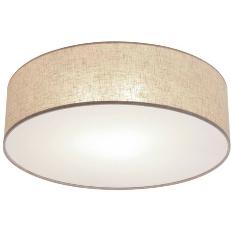 Plafón de techo Oval 50 Beige