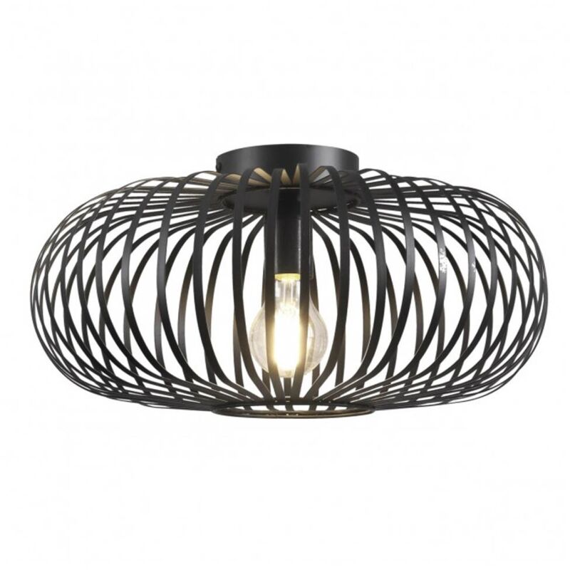 

Plafon decorativo en metal negro LANTANA 1 luz - Alemar
