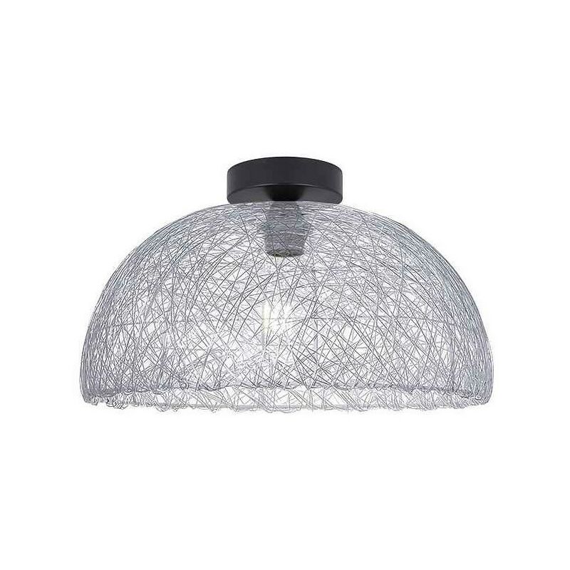 

Plafon decorativo modelo MARAÑA plata de 1 luz ALEMAR