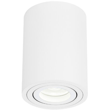 Plafón empotrado de superficie ACACIA IP20 Ø85 x 115mm Negro baja luminancia