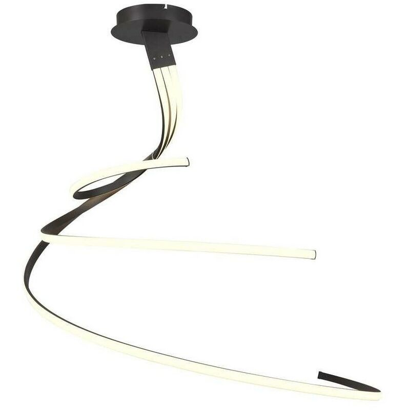 

Plafon Grande NUR led 2800K, marron oxido
