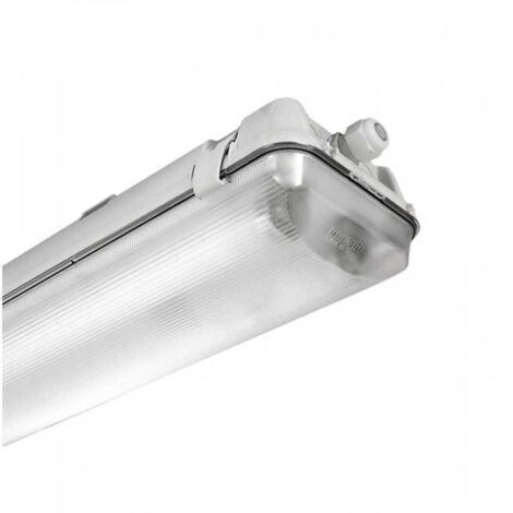 Plafón Hydro Gris T8 921 Fl 2X18