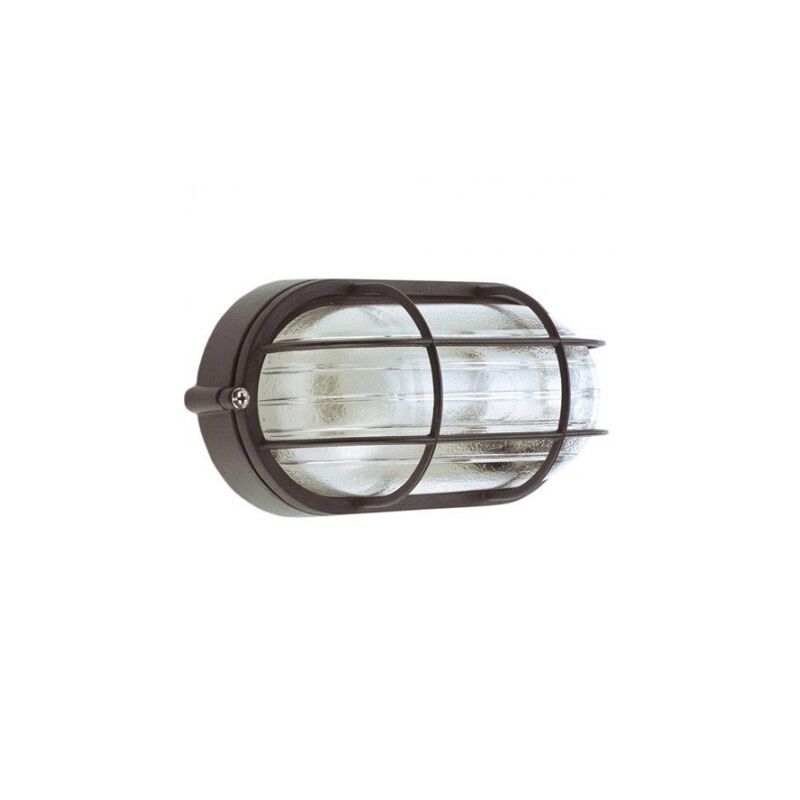 

Plafón industrial ip44 oval negro