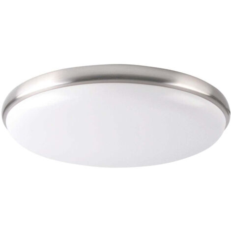 Plafón LED 12W/24W 4500K Círculo Cromado - Iluminación Moderna y Eficiente