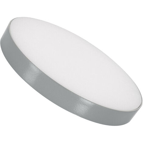 Plafón LED 18W Circular Ø180 mm Regulable  Gris120º