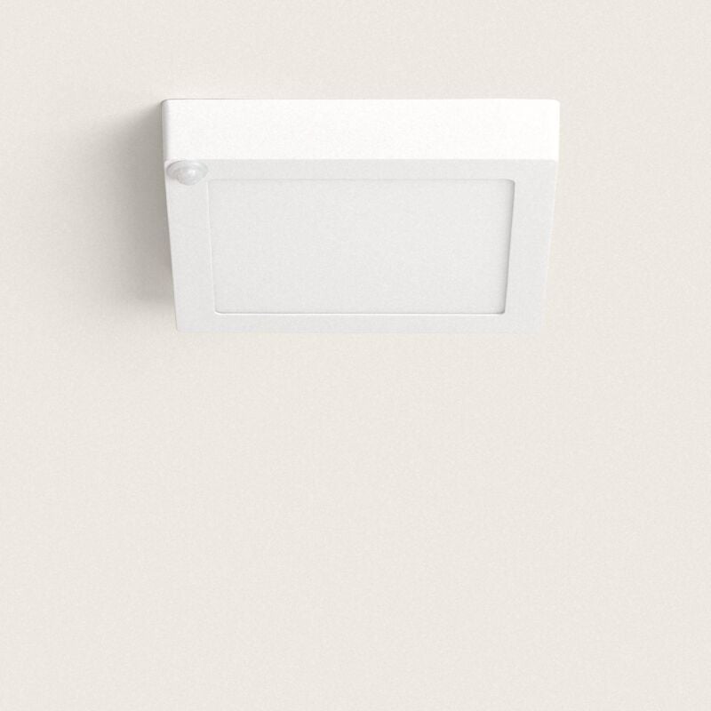 

Plafón LED 18W Cuadrado con Detector de Movimiento PIR 225x225 mm Blanco Neutro 4000K . - Blanco Neutro 4000K