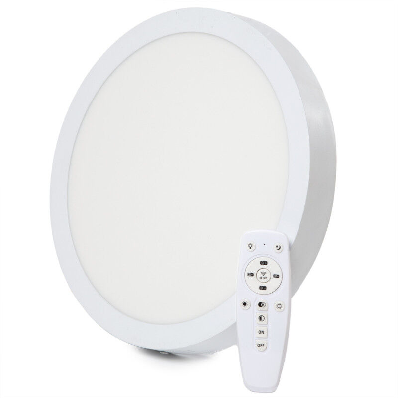 

Plafón LED 24W 2.400Lm Mando a Distancia (Intensidad-CCT) 30.000H [HO-PF-24W-RC] (HO-PF-24W-RC)