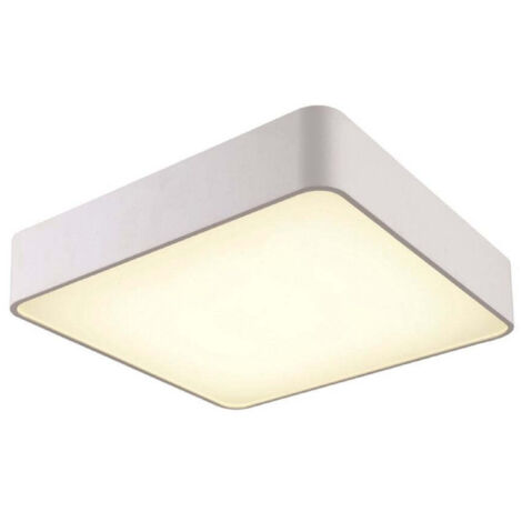 Plafón LED 80W/210W 4200K Cuadrado Blanco: Iluminación Clara y Eficiente