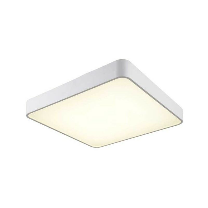 

Plafon Cuadrado Grande CUMBUCO blanco, de 80w led