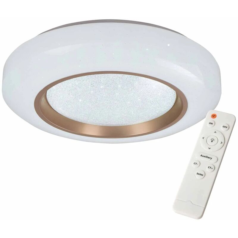 

Lúzete - Plafón Led Amapola 45W Regulable Bronce