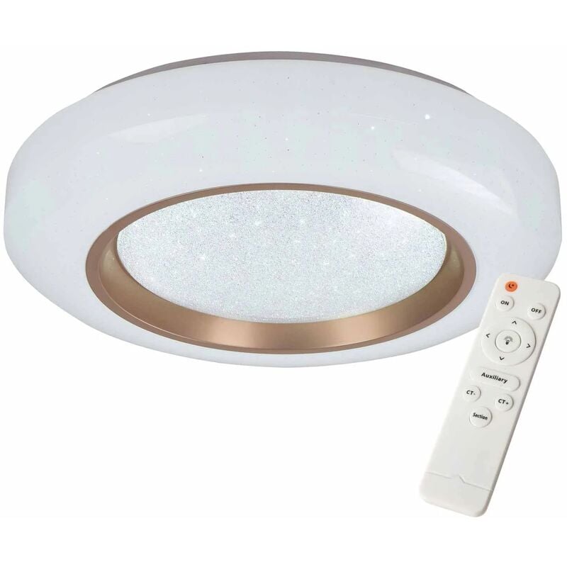 

Lúzete - Plafón Led Amapola 59W Regulable Bronce