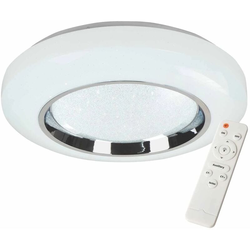 

Lúzete - Plafón Led Amapola 59W Regulable Cromo