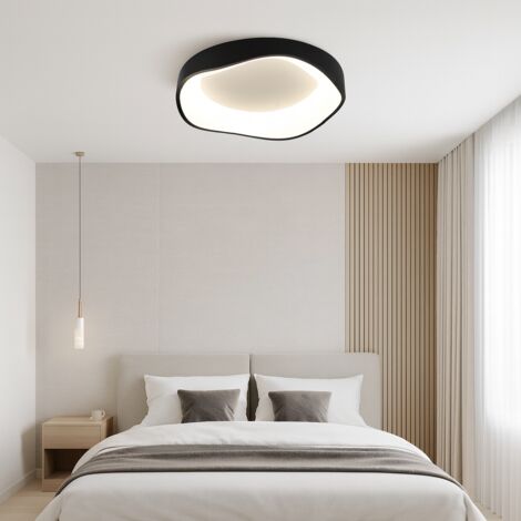 Plafón LED ARINA negro 36W Ø40cm CCT