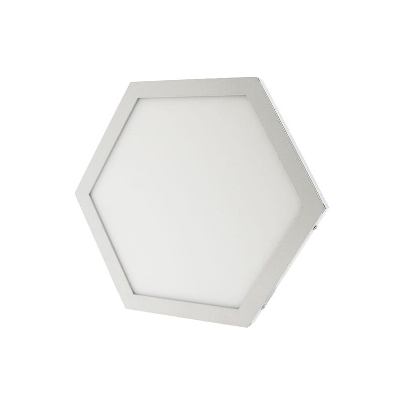 

Plafon LED Bee Hexagonal 10W Blanco Neutro 4500K - Iluminashop