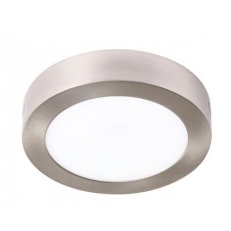 Plafón LED Circular de Techo Níquel 12W 1160LM
