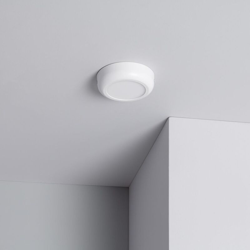 

Plafón LED 6W Circular de Metal Ø125 mm Design White Blanco Frío 6000K - 6500K . - Blanco Frío 6000K - 6500K