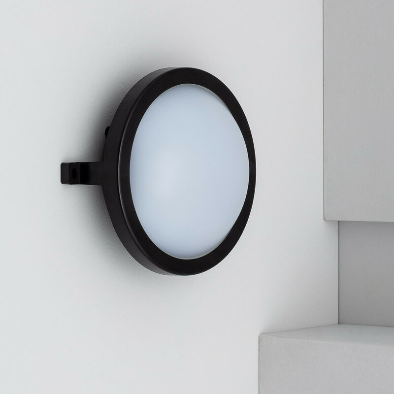 

Plafón LED 12W Circular New Hublot Black Ø170 mm Blanco Neutro 4000K . - Blanco Neutro 4000K